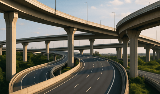 Transportation Roads and Overpasses