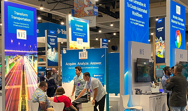 Stop by the NV5 booth at the Esri UC
