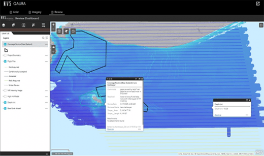 NV5 QAURA data review dashboard