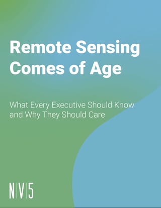 Remote Sensing Comes of Age Guide